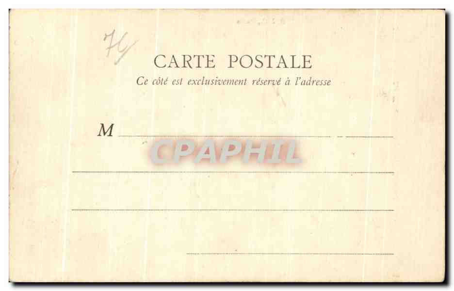 CPA Le Havre Eglise de Saitne Adresse — Rückseite