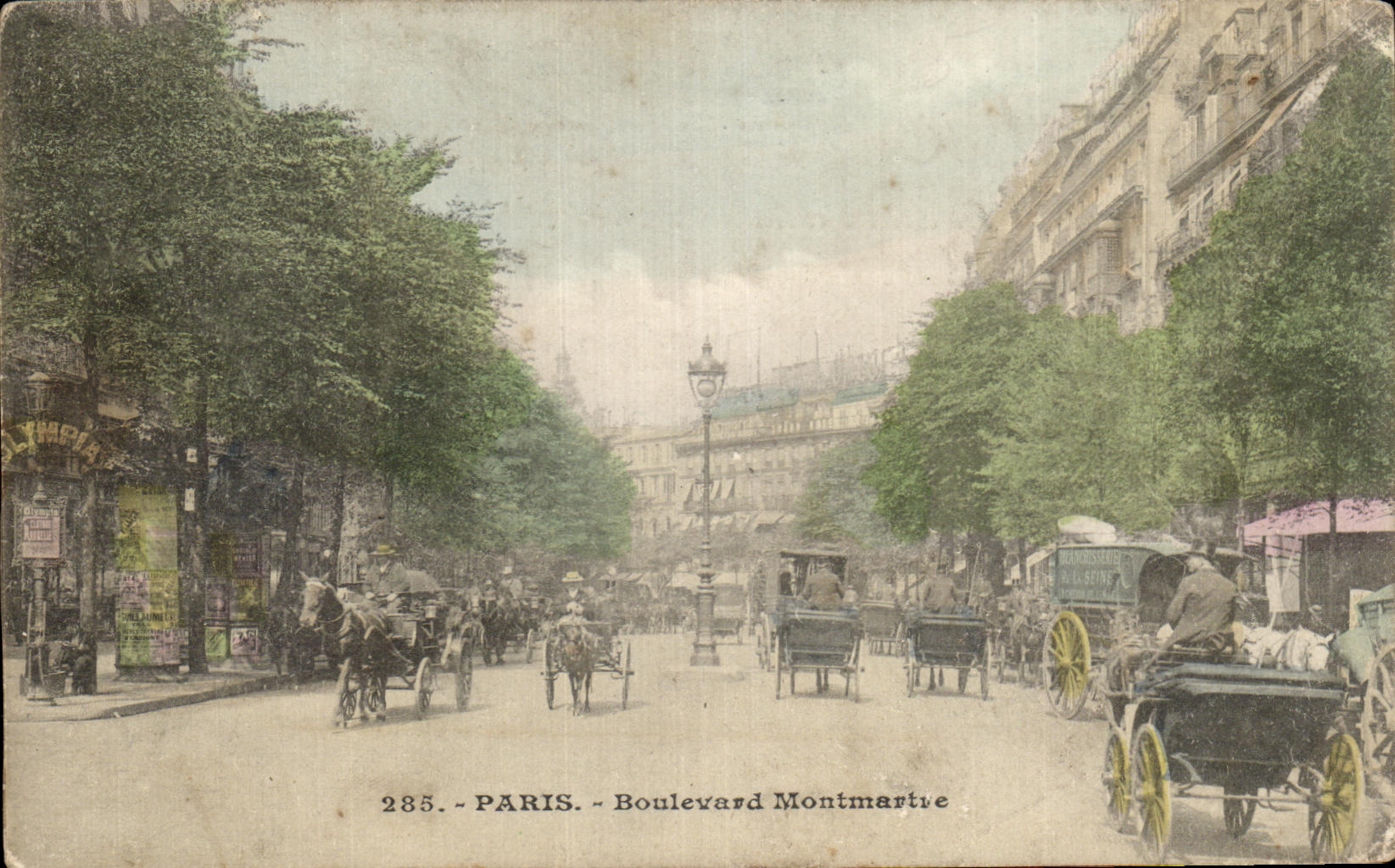 CPA Paris Boulevard Montmartre Olympia