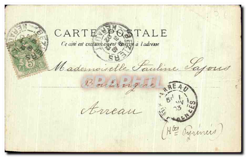 Palais des Mines et de la Métallurgie — Exposition Universelle 1900 — Éditeur : L. J. Baudet, n° 80 — Rückseite