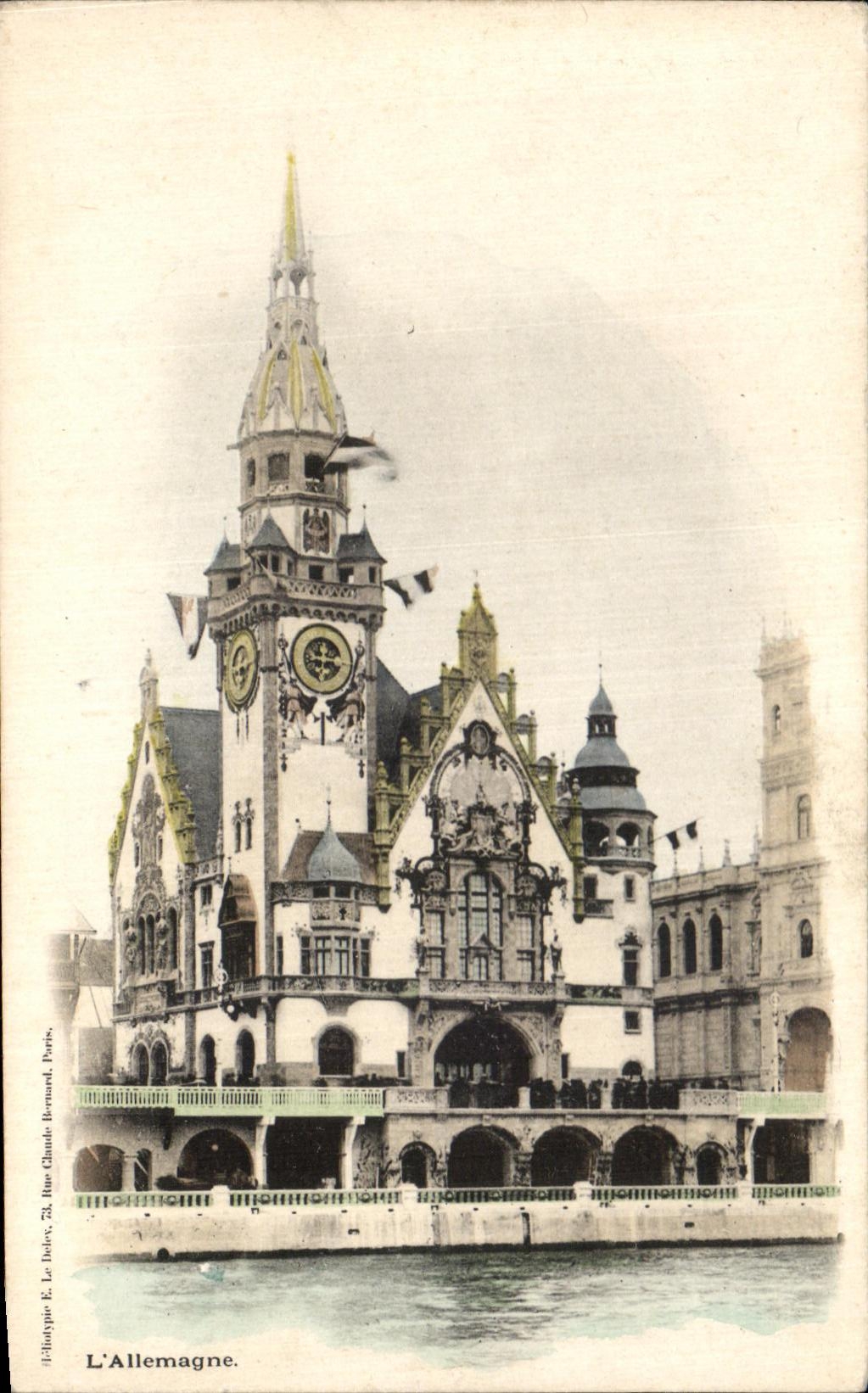 CPA L'Allemagne Paris Exposition 1900