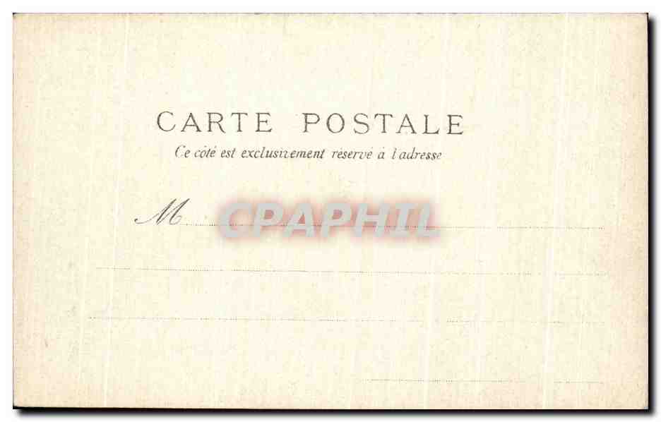 CPA L'Allemagne Paris Exposition 1900 — Rückseite