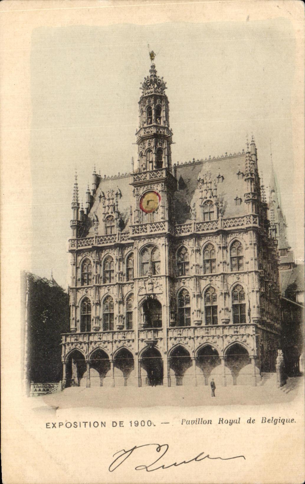 CPA Pavillon Royal de Belgique Paris Exposition 1900