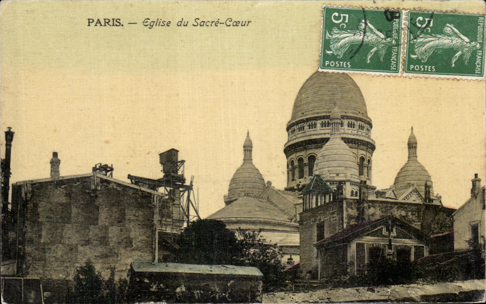 Paris — Église du Sacré-Cœur — Éditeur non visible, n° de série non lisible