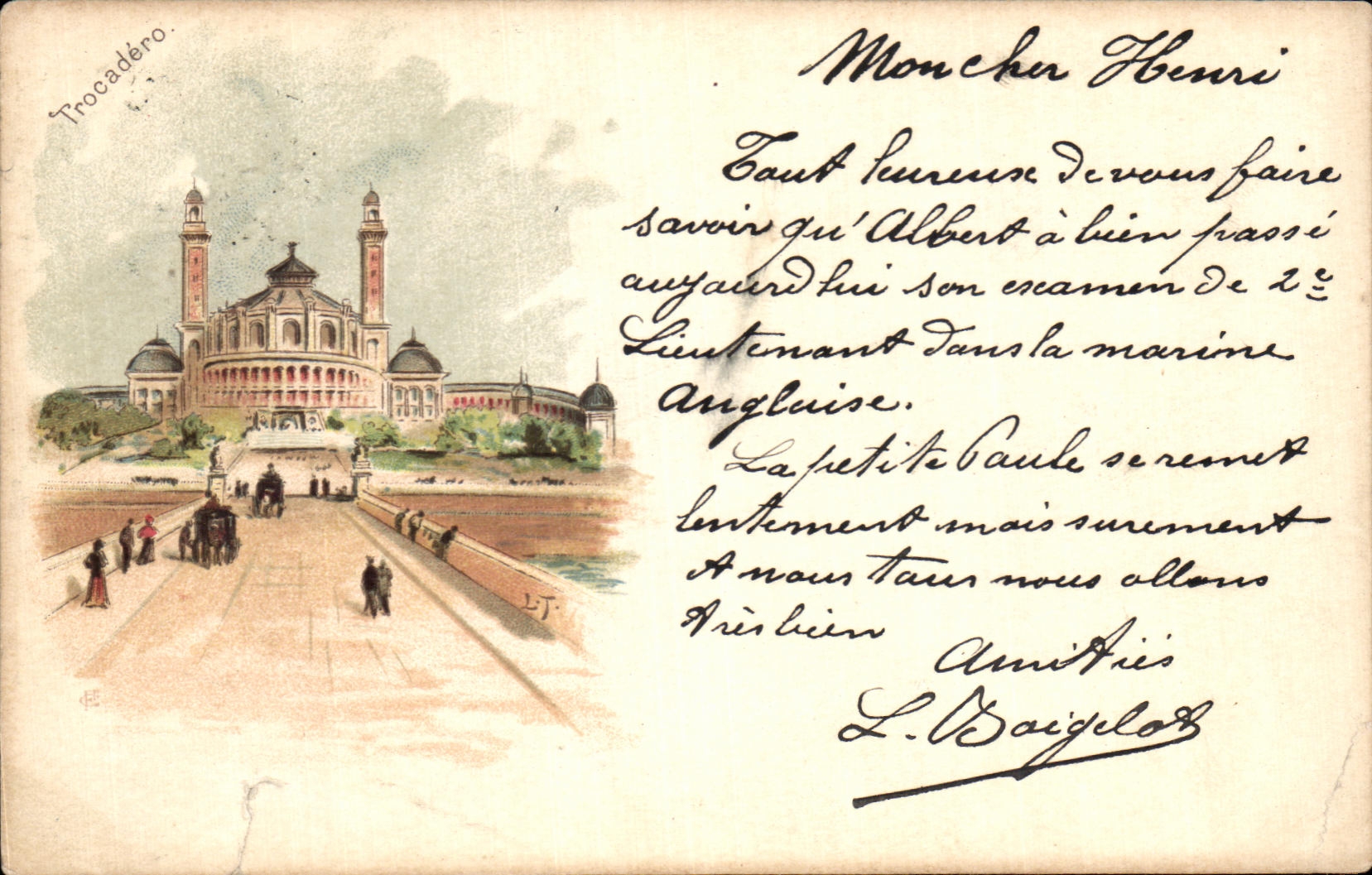 CPA Trocadero Paris
