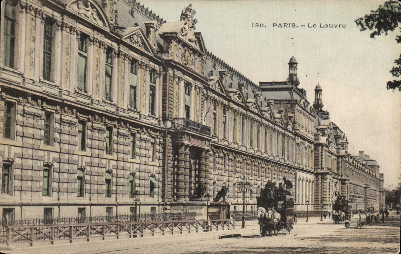 CPA Pairs Le Louvre