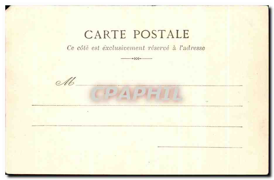 CPA Pairs La Bourse — Rückseite