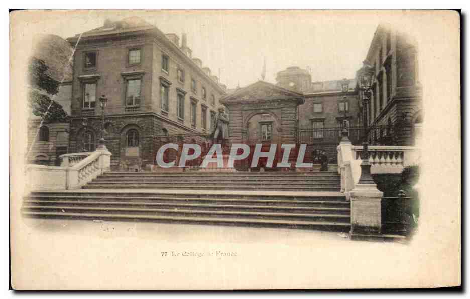CPA Paris Le college de France
