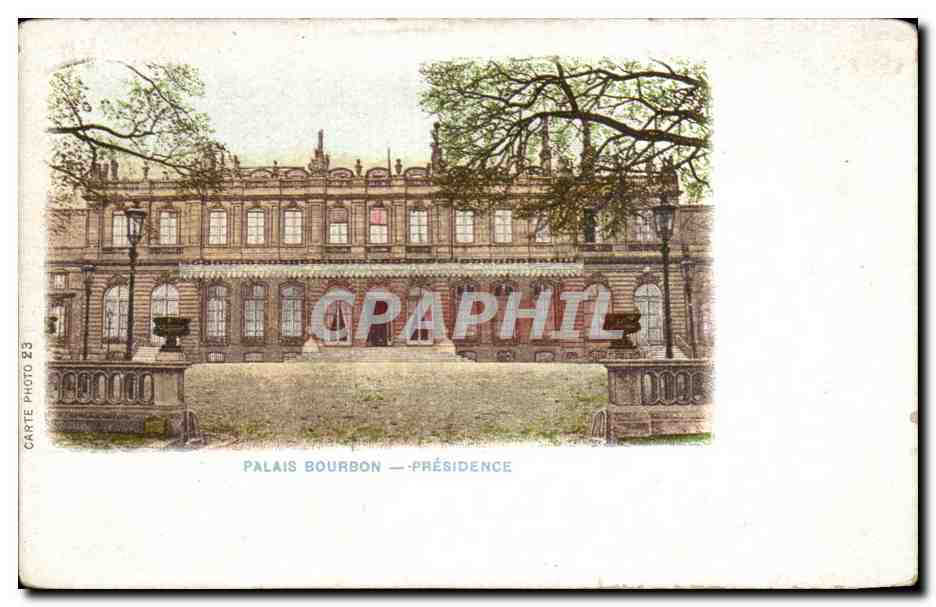CPA Paris Bourbon Presidence