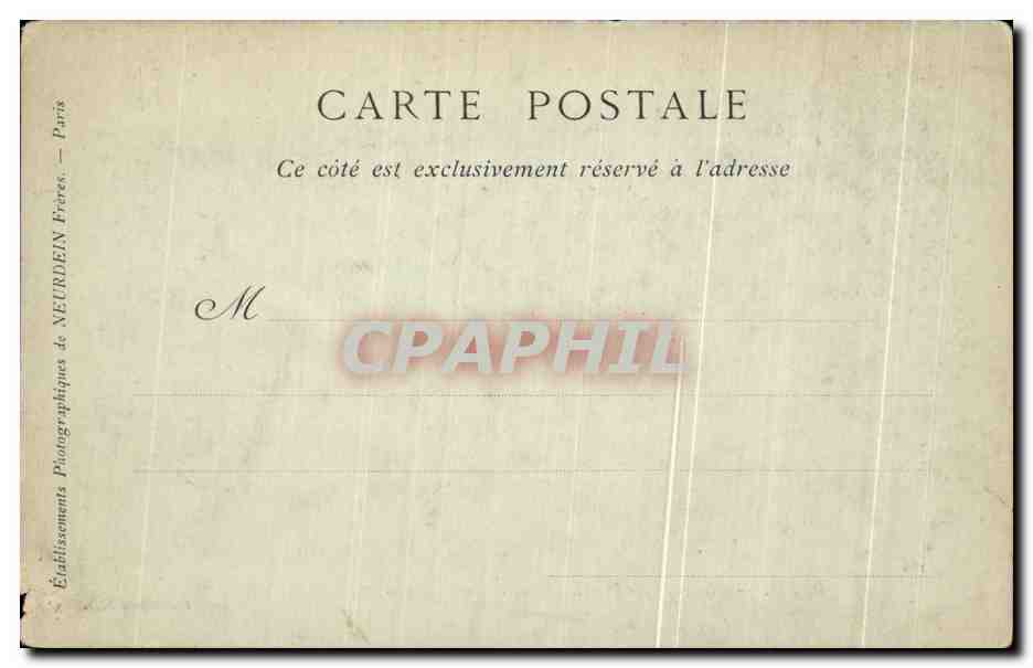 CPA Paris Cimnetiere du Pere lachaise le Columbarium — Rückseite