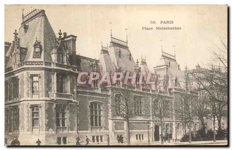 Place Malesherbes — Paris — Verlag CPAPHIL, Nr. 59