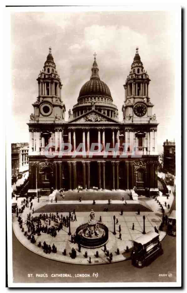 CPA St Paul's Cathedral London londres