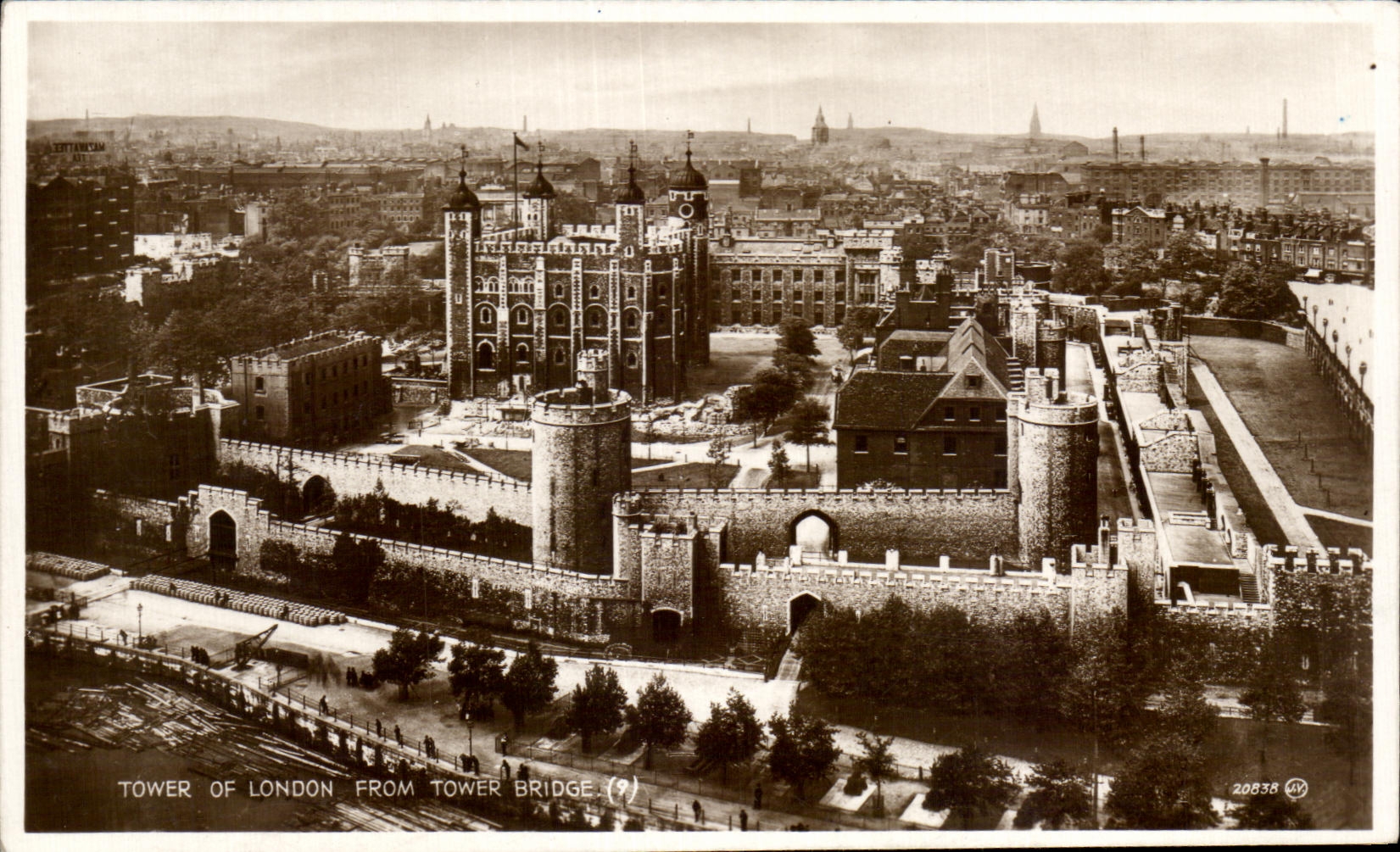 CPA Tower Of London From Tower Bridge