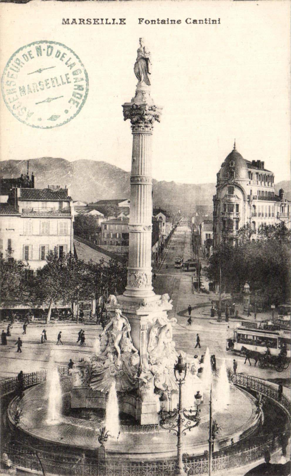 CPA Marseille Fontaine Cantinl