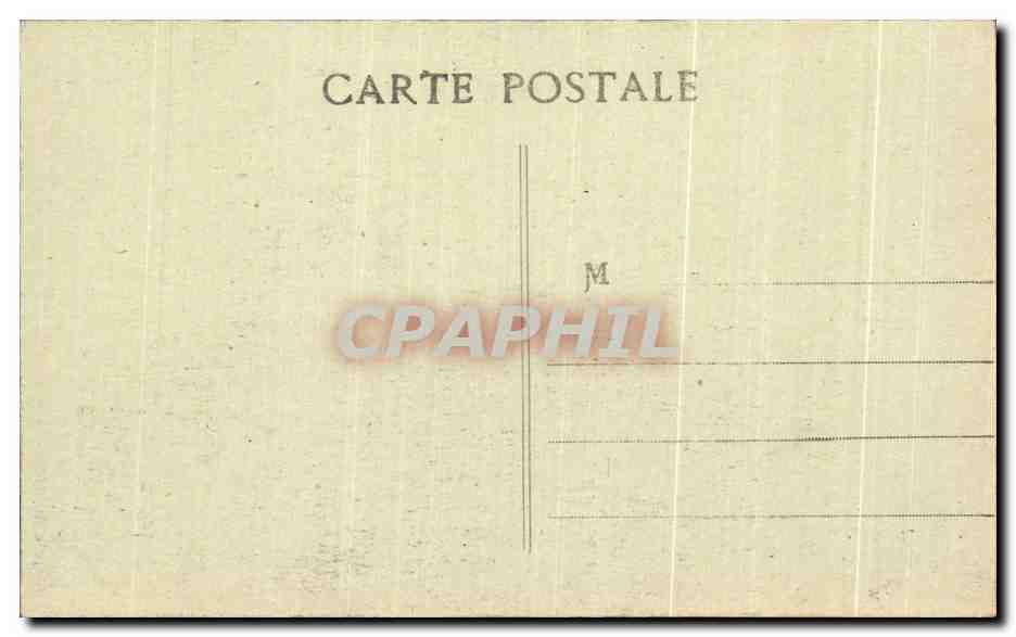 CPA Marseille Fontaine Cantinl — Rückseite