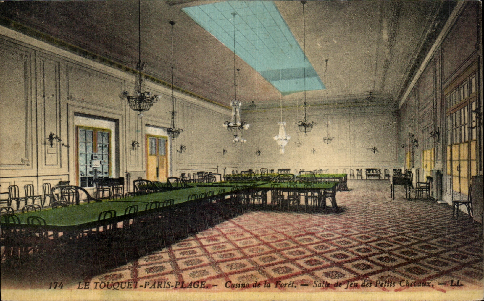 CPA Le Touquet Paris Plage Casino de la Foret Salle de Jeu des Petits