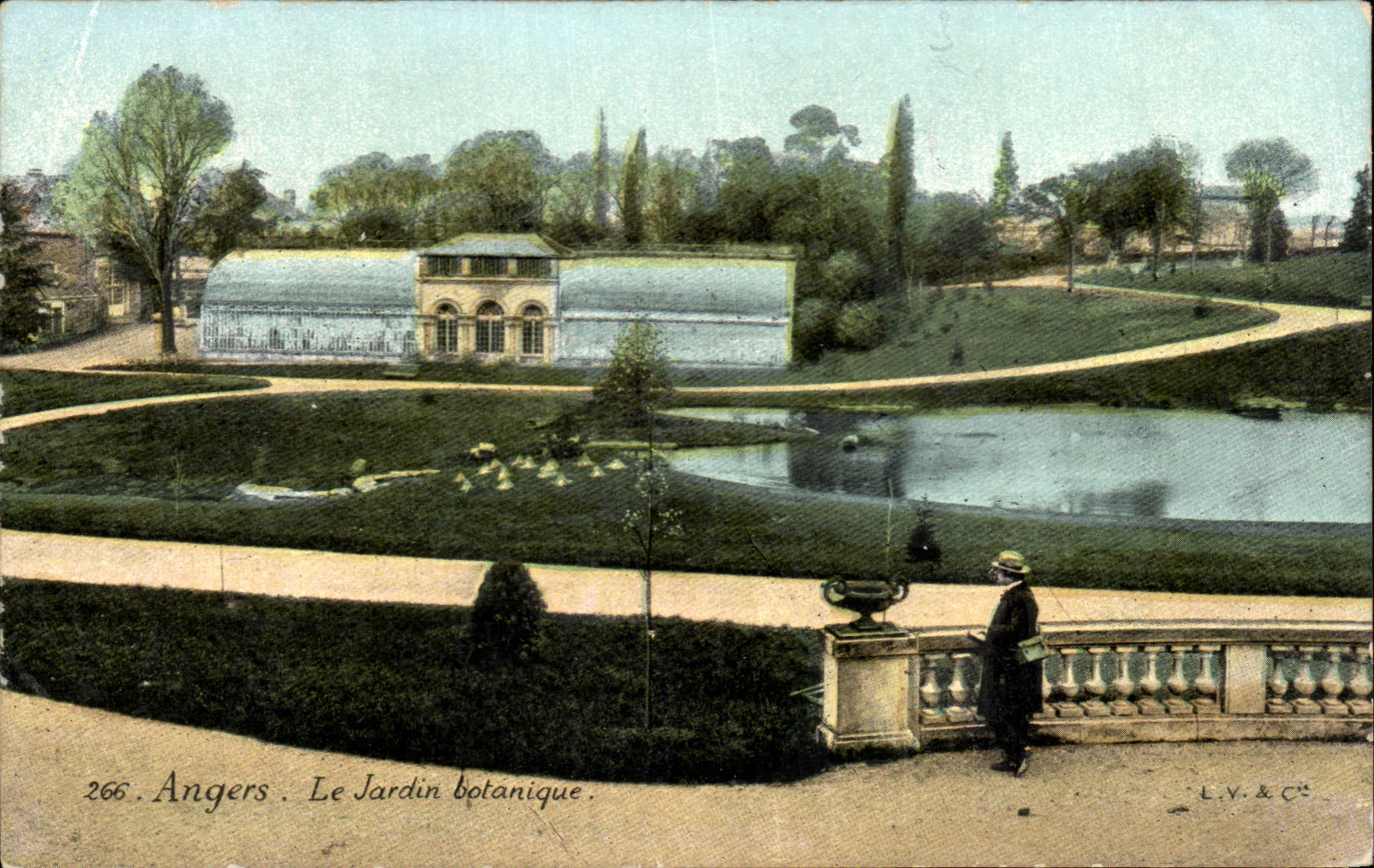 CPA Angers Le Jardin Botanique