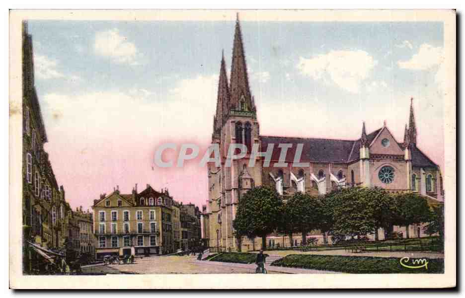 CPA Pau Eglise St Jacques