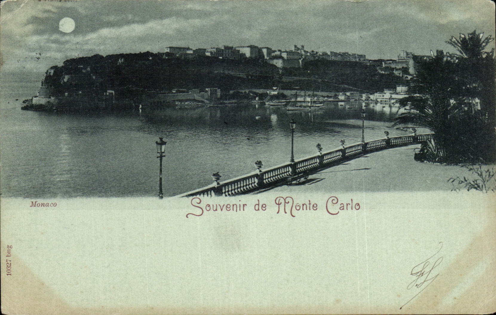 CPA Monaco Souvenir de Monte Carlo
