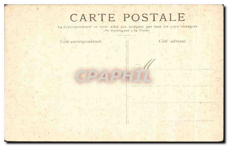 CPA Paris L'Eglise Saint Eustache En S'elevant a cet endroit la chapelle de Sainte Anges L'Eglise actuelle commencee en  — Verso