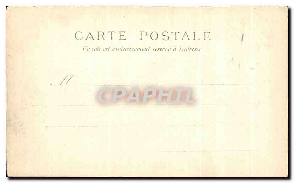 CPA Paris Quand Meme Monument de Mercier — Rückseite