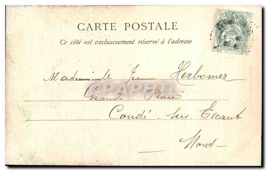 CPA Le Havre La Normandie La Vierge Noire a Graville Lieu de Pelerinage Tres frequente — Rückseite