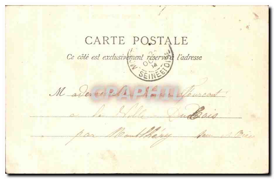 CPA Le Havre Eglise Saint Vincent de Paul Enfants — Rückseite