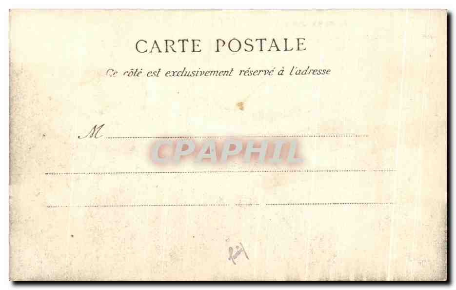 CPA La Normandie Graville Sainte Honorine L'Ancienne Abbaye — Rückseite