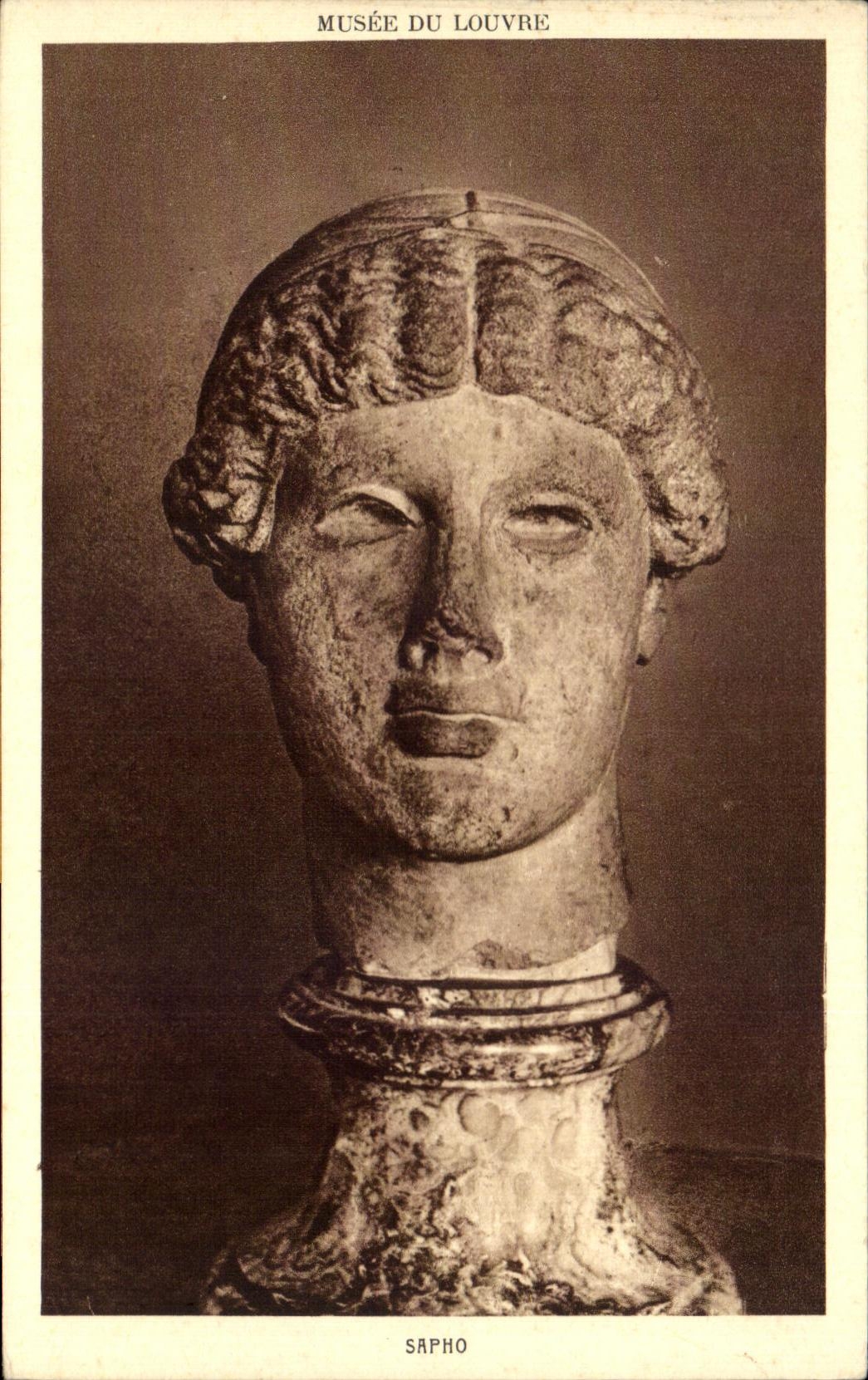 CPA Musee du Louvre Sapho Paris 