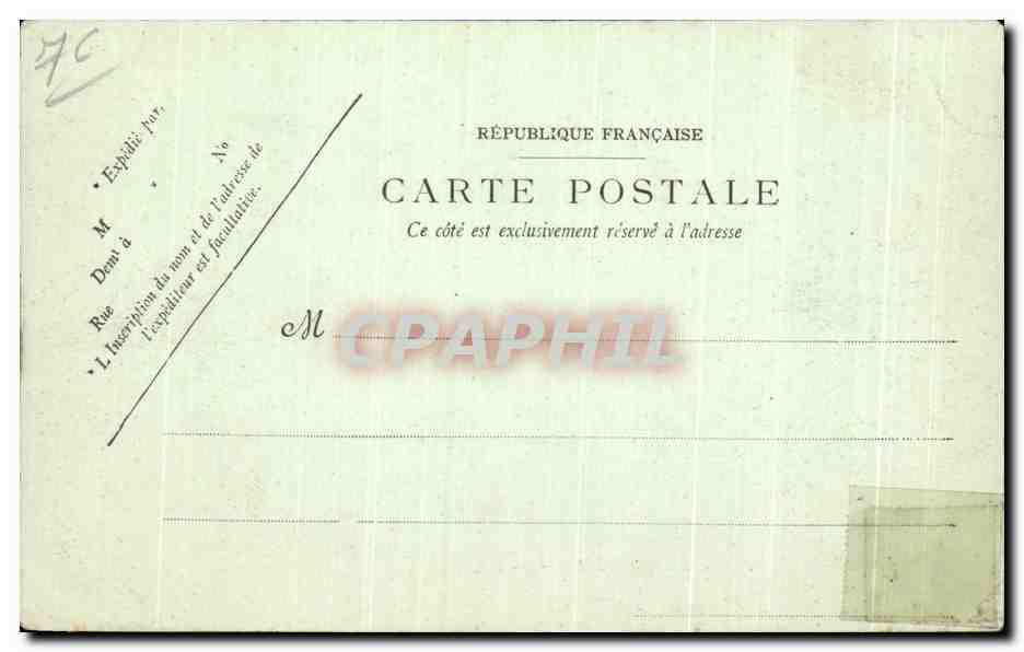 CPA Le Havre Vue Generale de la Cote — Rückseite