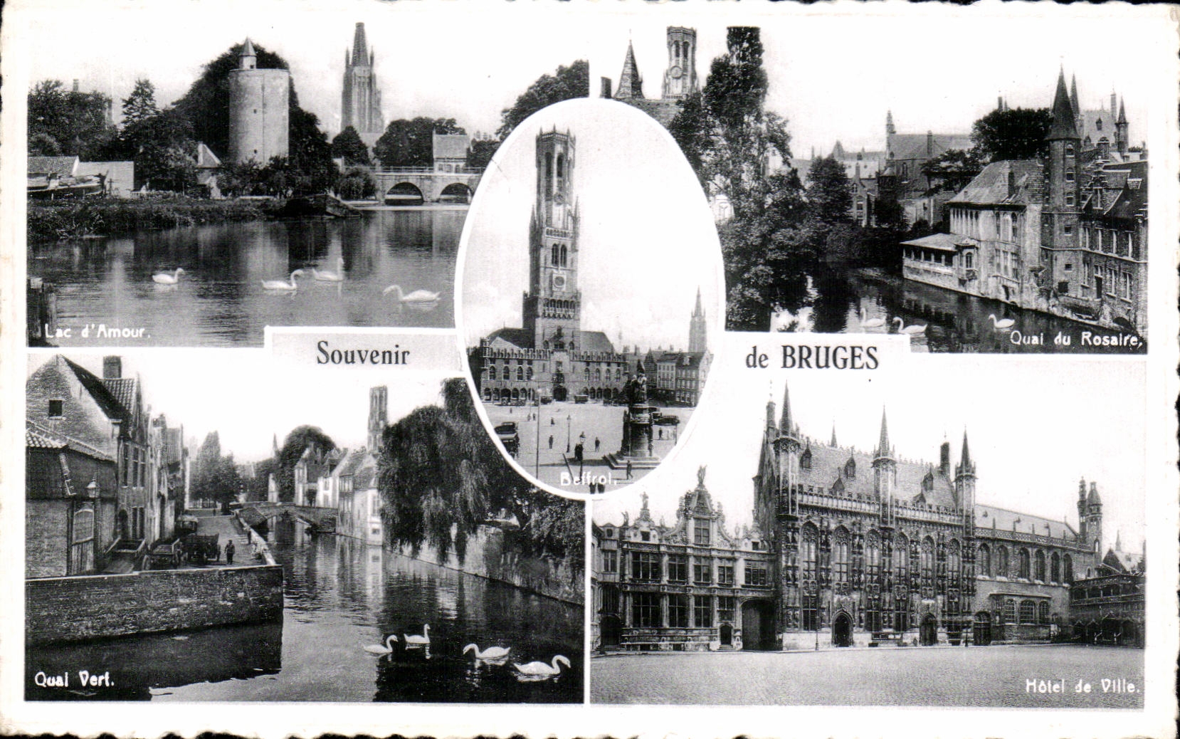 CPA Souvenir de Bruges