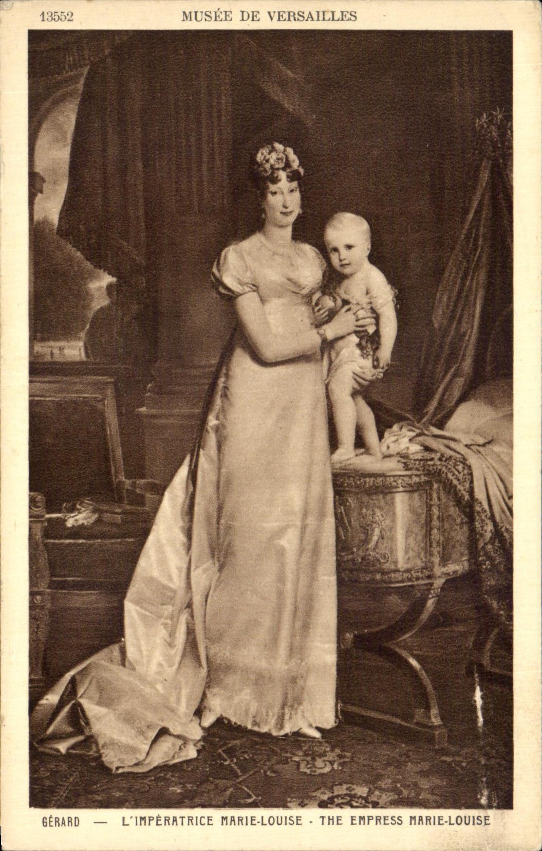 CPA Musee de Versailles Gerard L'imperatrice marie Louise The empress Marie Louise