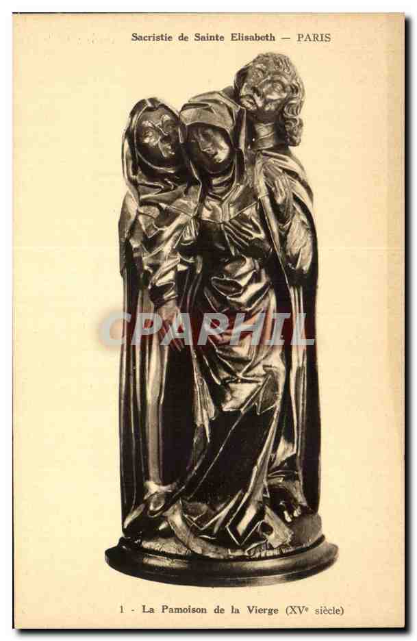 Sacristie de Sainte Elisabeth — Paris — La Pamoison de la Vierge (XVe siècle)