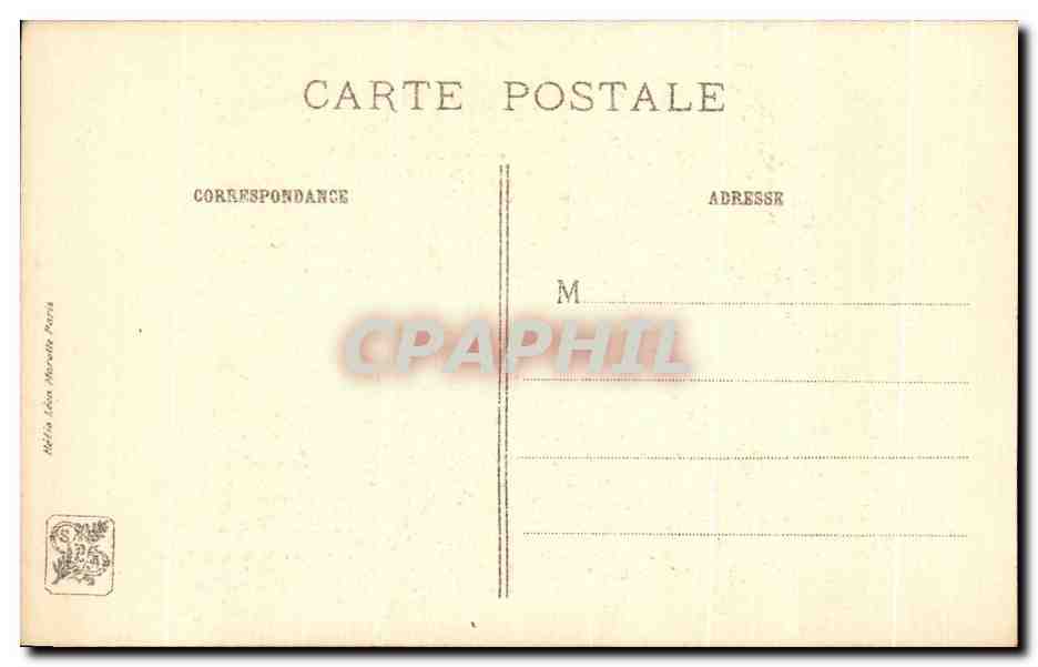 CPA De La Tour Bulloz Editeur Mademoiselle Fel — Verso
