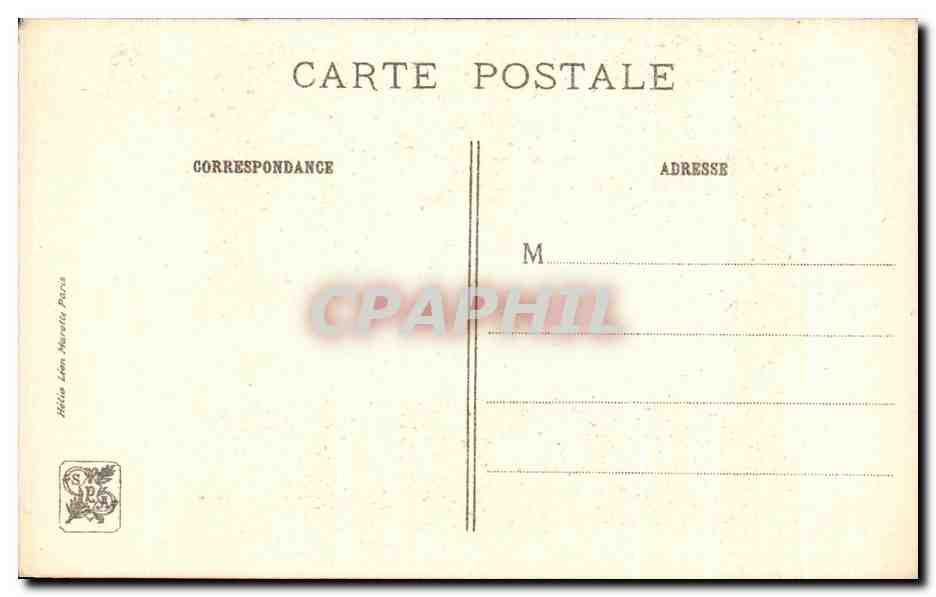 CPA De La Tour Bulloz Editeur Jean Jacques Rousseau — Verso