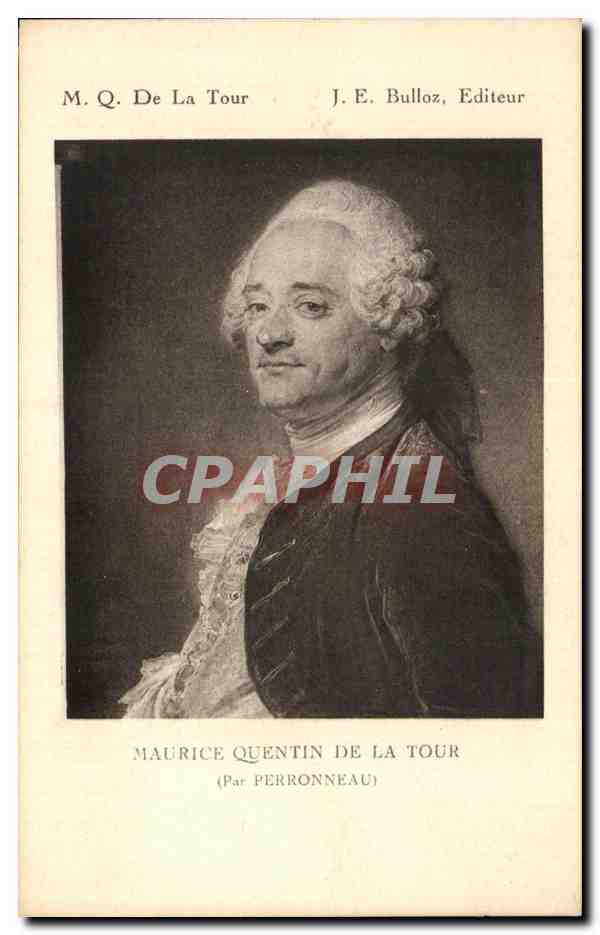 CPA De La Tour Bulloz Editeur Maurice Quentin de la Tour