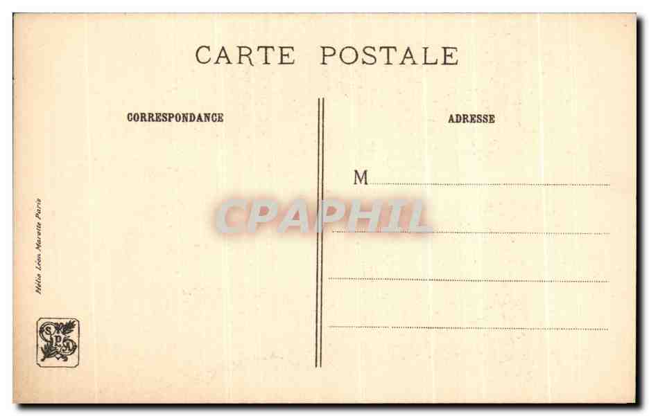 CPA De La Tour Bulloz Editeur Maurice Quentin de la Tour — Verso