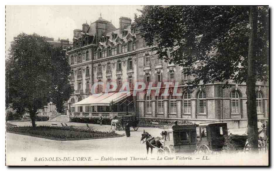 Bagnoles-de-l'Orne — Établissement Thermal — La Cour Victoria — LL. — n°78