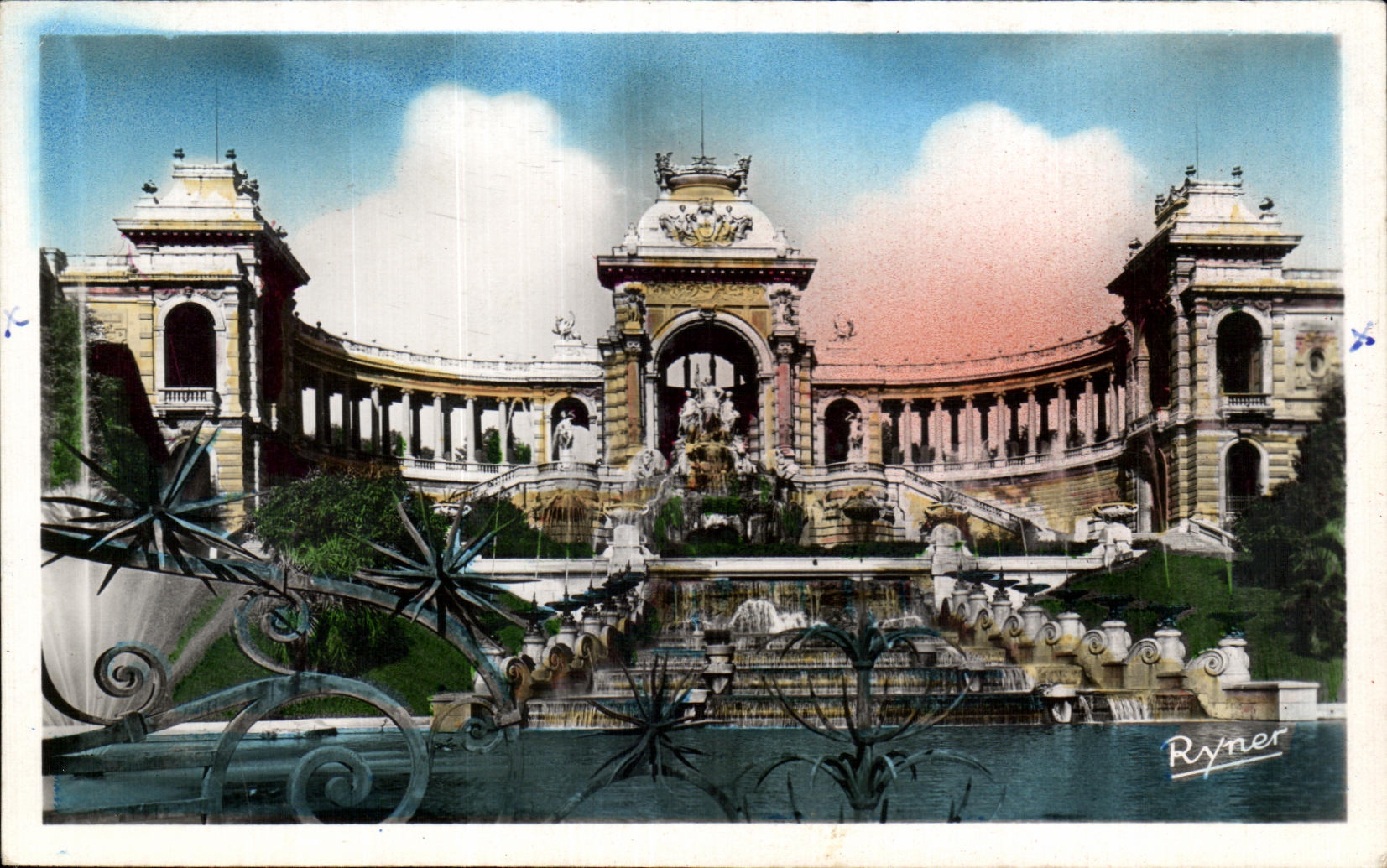 CPA Marseille Le Palais Lonchamp