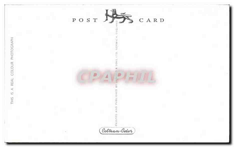 CPA House Of lords Chamber London Londres — Verso