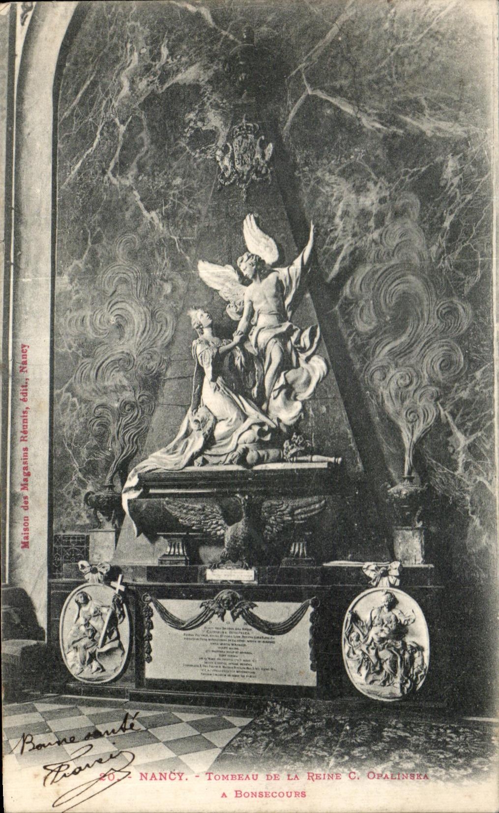CPA Nancy Tombeau de la Reine C Opalinska a Bonsecours 