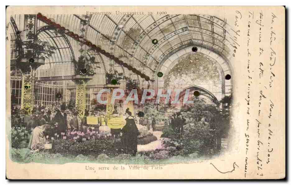 CPA Une Serre de la Ville de Paris