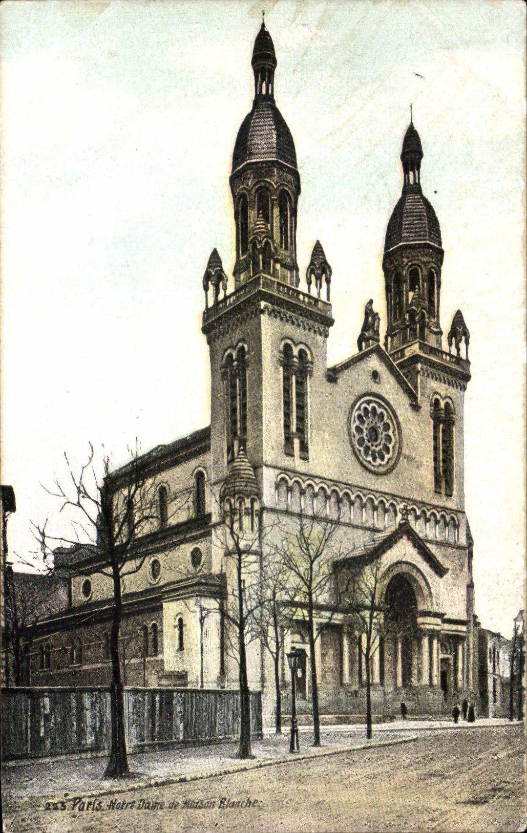 CPA Paris Notre Dame de Maison Blanche