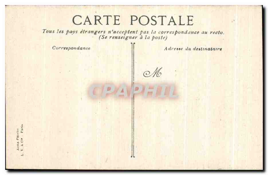 CPA Paris Bois de Boulogne Autour du Grand Lac — Verso