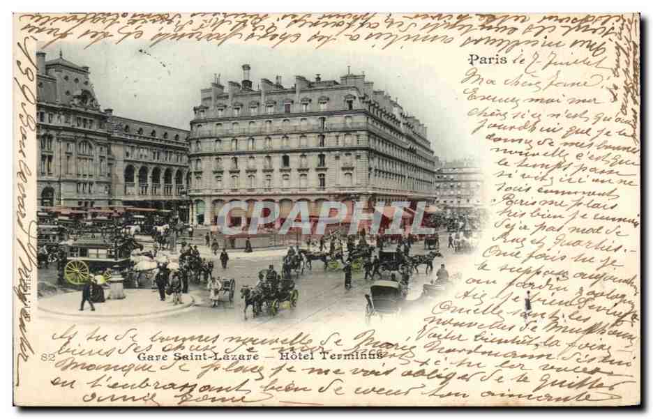 Gare Saint-Lazare — Hôtel Terminus — Paris