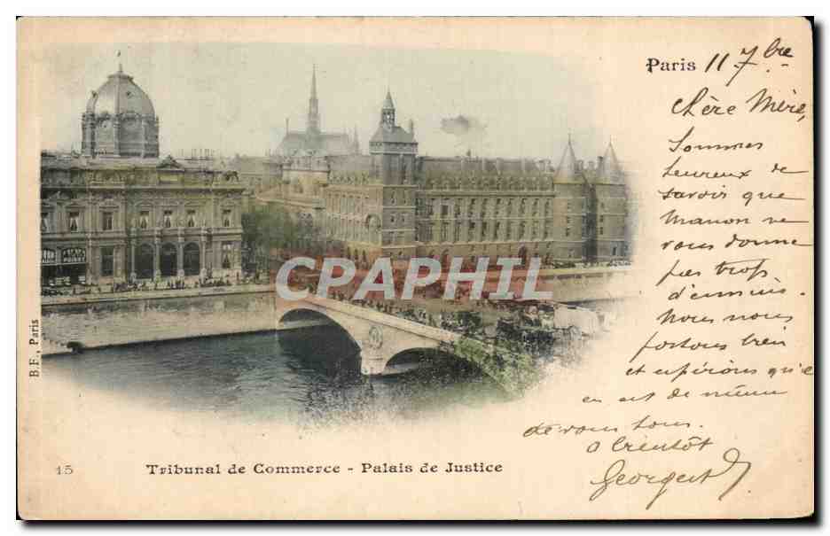 CPA Tribunal de Commerce Palais de Justice Paris 