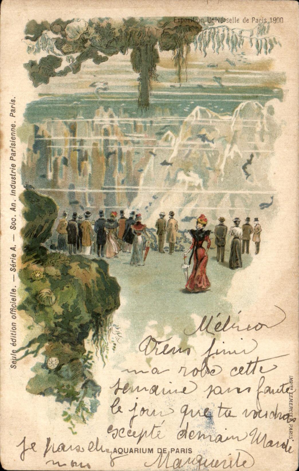 CPA Paris Aquarium