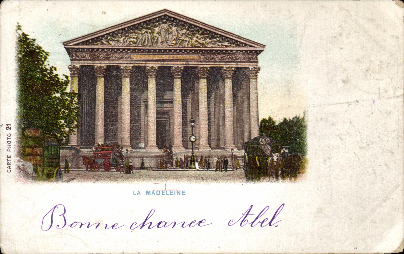 CPA Prise La Madeleine