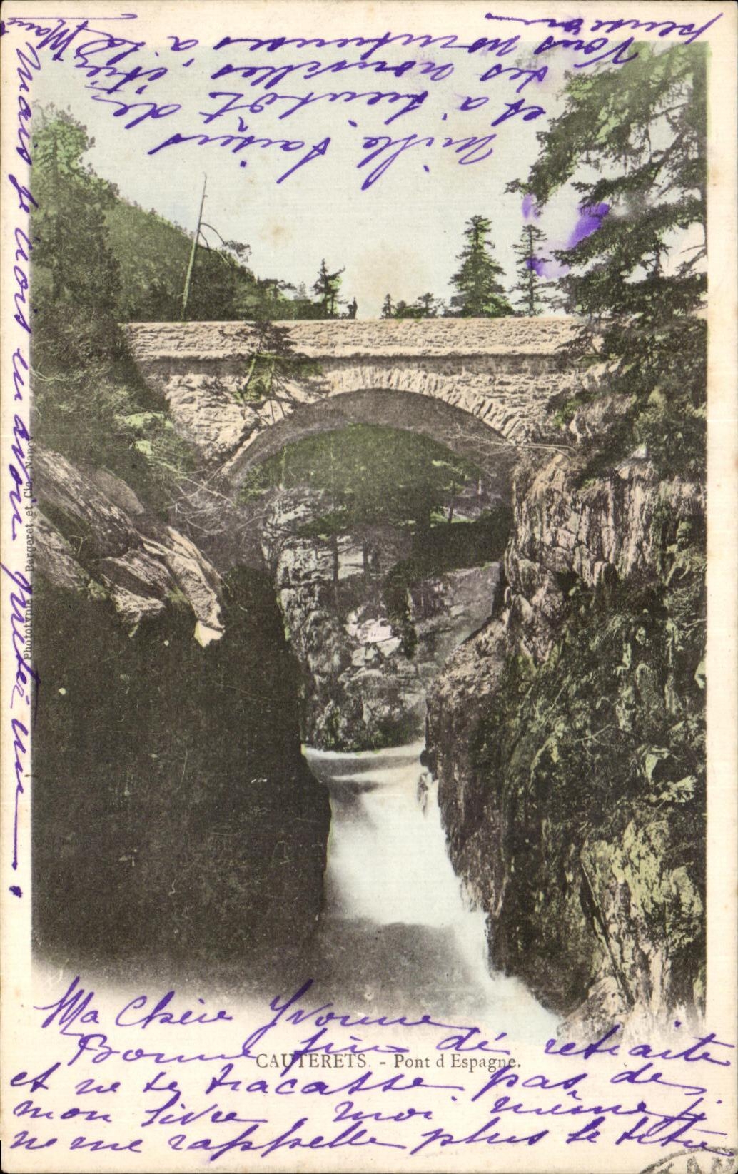 Cauterets - Pont d'Espagne — Photographie de Bertout & Cie, n° 14