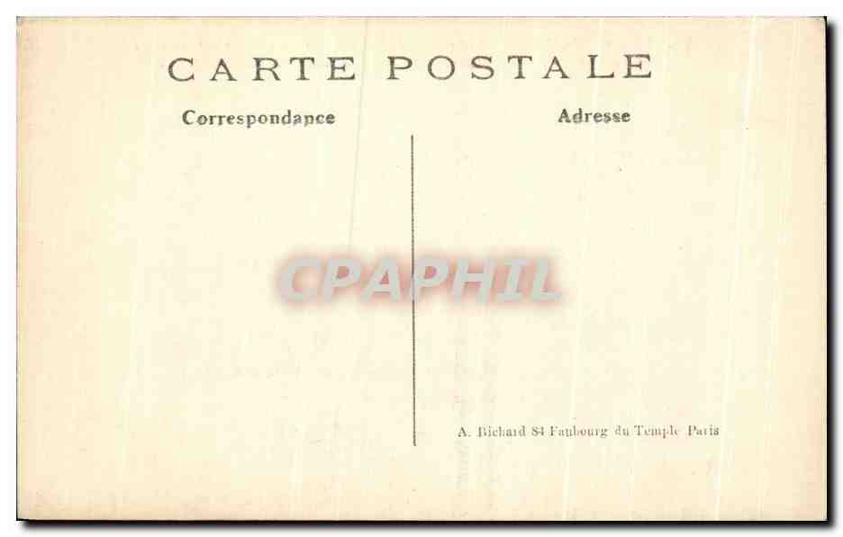 Arras — Aspect après bombardement — A. R. Visé N° 287 — Reverso