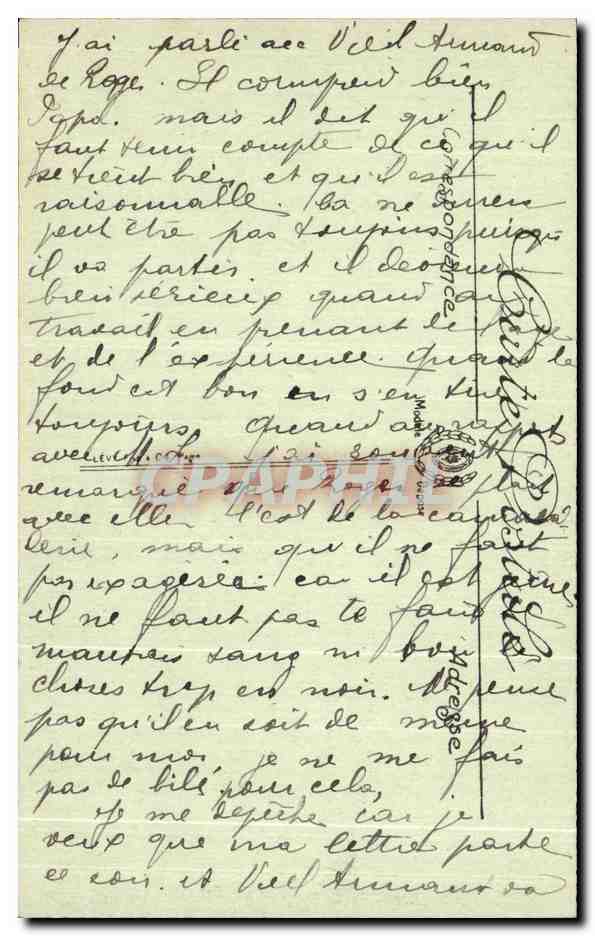 La Bourboule — Vue générale et la Vallée de Vendeix — LL, n° 118 — Rückseite